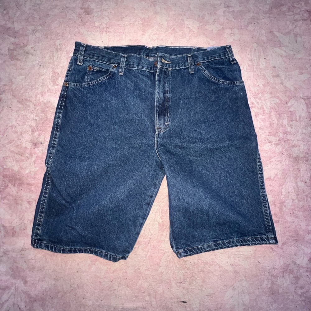 Classic Blue Denim Men's Shorts